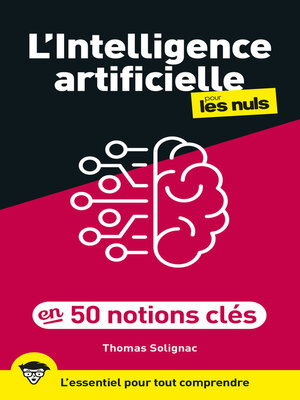 cover image of L'intelligence artificielle en 50 notions clés pour les Nuls